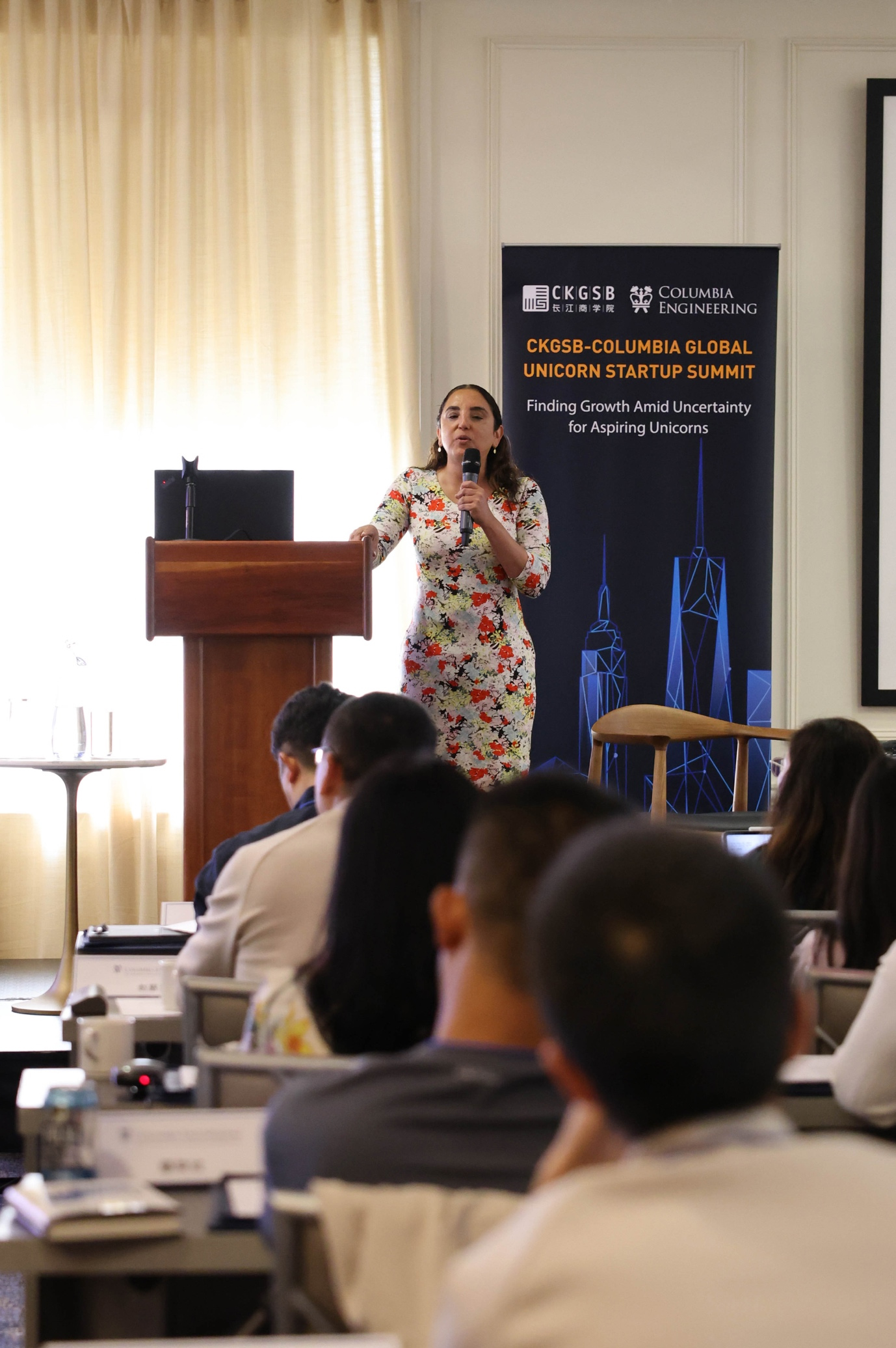 Sheena Iyengar, Inaugural S.T. Lee Professor of Business in the Management Division at Columbia Business School