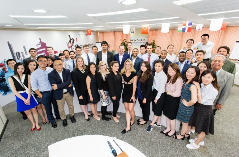 Students at CKGSB’s China module