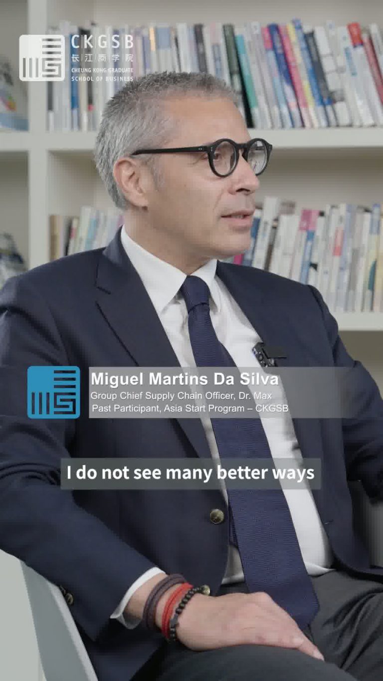 Miguel Martins Da Silva, Group Chief Supply Chain Officer, Dr. Max